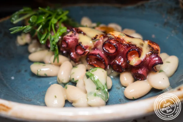 Octopus at Valerie in NYC. NY