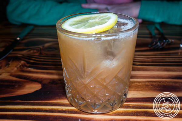 Queen V cocktail at The Harrow in Hell's Kitchen