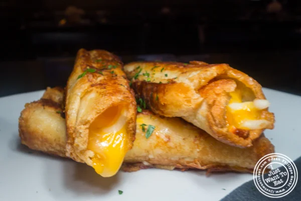 Gilled cheese dippers at Proper West in NYC, NY