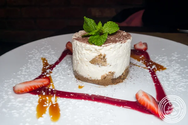 Tiramisu at Da Andrea in NYC, NY