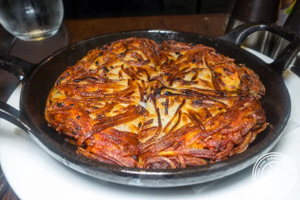 Hash brown at Charlie Palmer Steak in NYC, NY