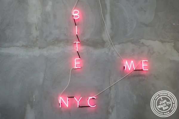 Decor at Supermoon Bakehouse in NYC, NY