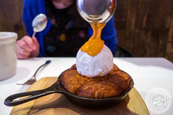 Coconut monkey bread at Spot dessert Bar in the East Village