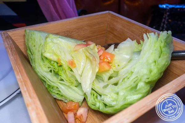 Wedge salad at Brooklyn Chop House in NYC, NY