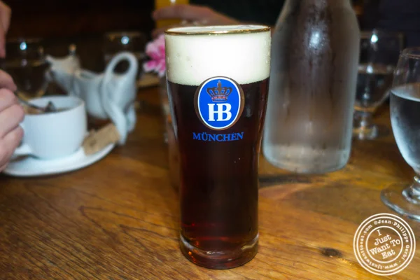 Hofbrau dunkel at Heidelberg on the Upper East Side