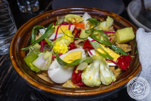 O Diabo dish at Fat Rice in Chicago, IL