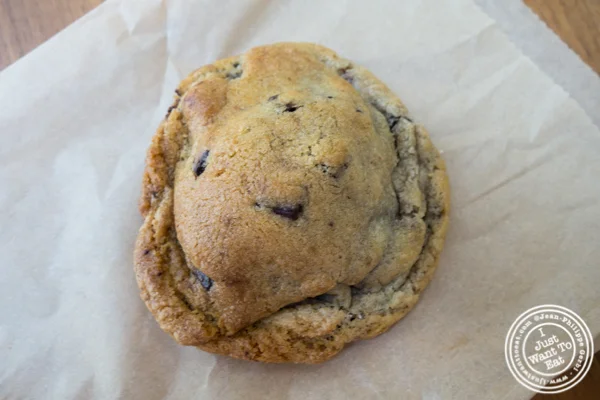 Chocolate chip cookie at Culture Espresso at in NYC, NY