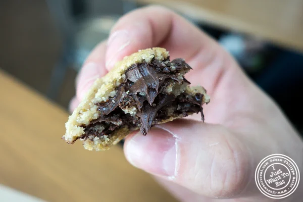 Chocolate chip cookie at Culture Espresso at in NYC, NY