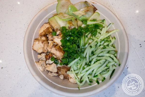 Furu tofu noodles at Junzi Kitchen in NYC, NY