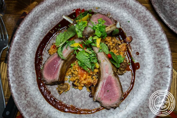 Lamb at Woodpecker by David Burke in NYC, NY