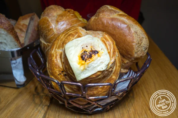 Gougeres at Bar Boulud in NYC, NY