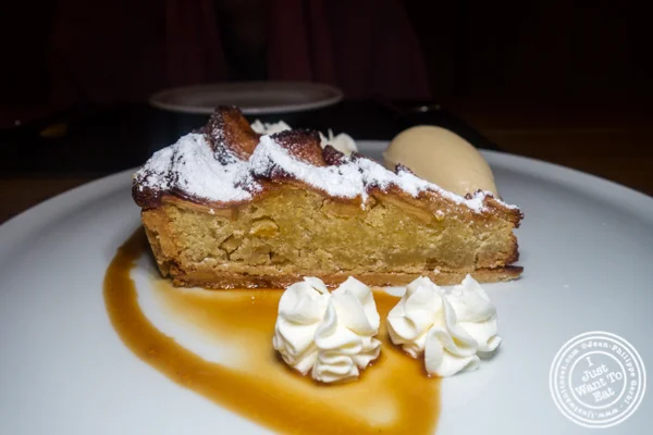 Gateau Basque at Bar Boulud in NYC, NY