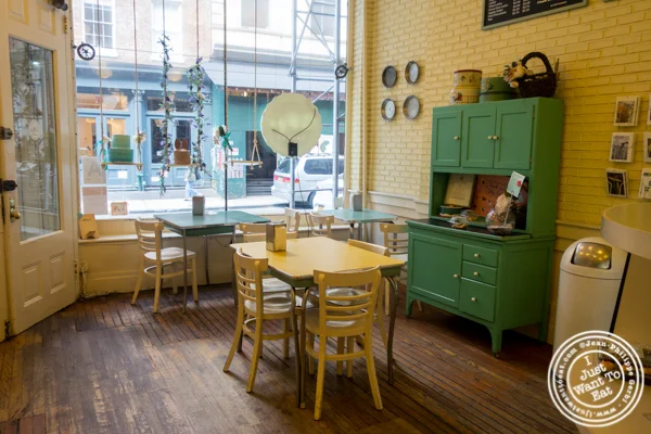 Dining room at Billy's Bakery in TriBeCa