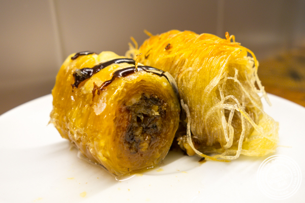 Baklava and kataifi at Fournos Theophilos in NYC, NY