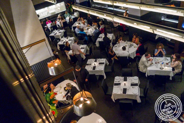 Dining room at Ocean Prime in NYC, NY