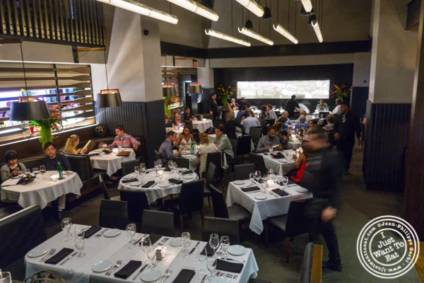 Dining room at Ocean Prime in NYC, NY