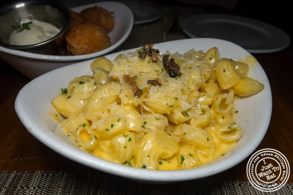 Truffle Mac and cheese at Ocean Prime in NYC, NY