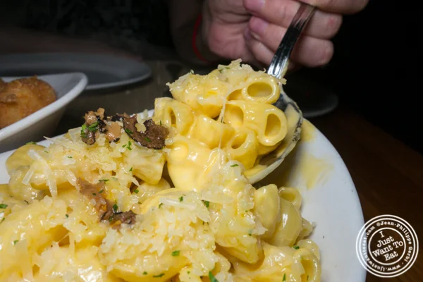 Truffle Mac and cheese at Ocean Prime in NYC, NY