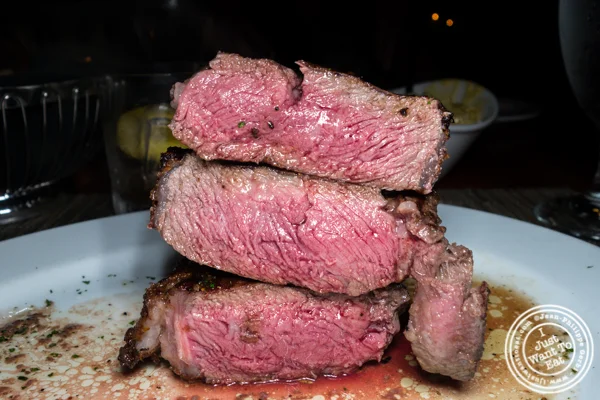 Ribeye at Ocean Prime in NYC, NY