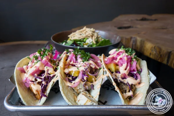 Tacos at Shaka Bowl in Hoboken, NJ