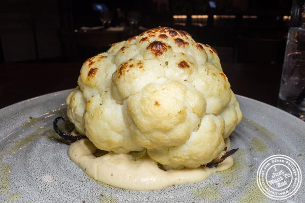 Roasted cauliflower at 800 Degrees Woodfired Kitchen in NYC, NY