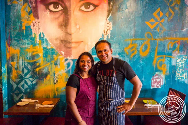 Chef Sampath and Chef Nayak at Soul Curry in Hoboken, NJ