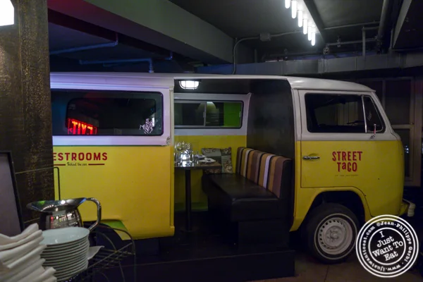 Taco van at The Rag Trader in NYC, NY