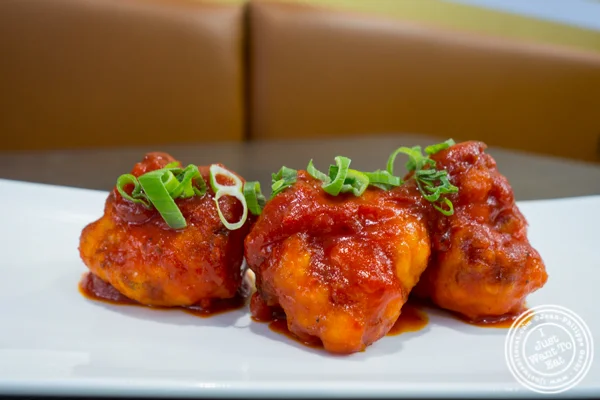 Manchurian cauliflower at Garam Masala in Ridgewood, Queens