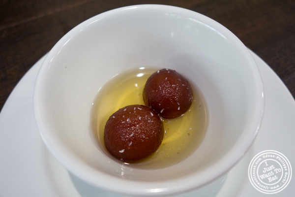 Gulab Jamun at Garam Masala in Ridgewood, Queens