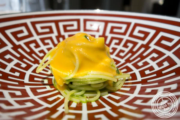 spaghettini from the gulf of Naples to Hokkaido at Osteria Francescana in Modena, Italy