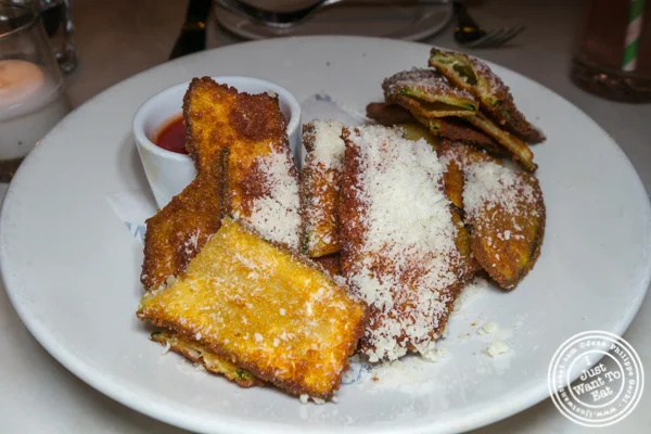 Zucchini fries at La Pecora Bianca, Midtown East