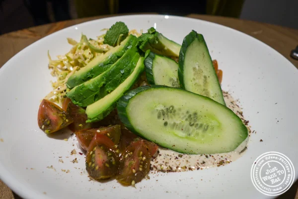 The Vessel salad at Belcampo in Hudson Yards