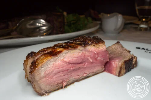 Porterhouse at Gallaghers Steakhouse in NYC, NY