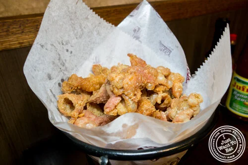 Chicken chicharron at Max's, cuisine of The Philippines in Jersey City