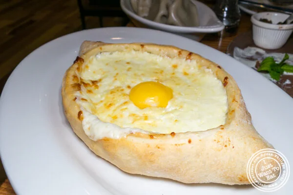 Katchapuri adjarul at Chama Mama in Chelsea