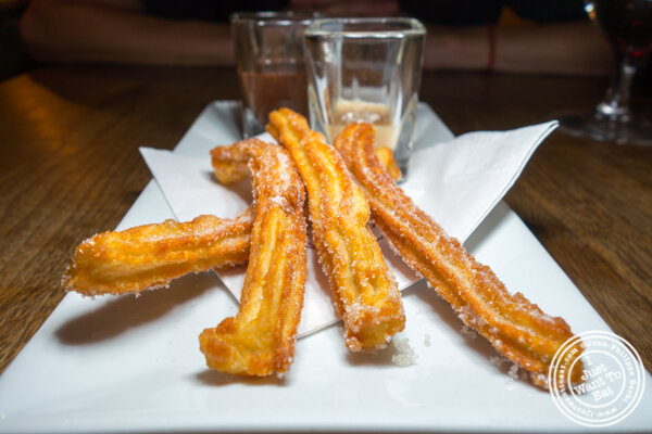 Churros at Socarrat Paella Bar in Chelsea