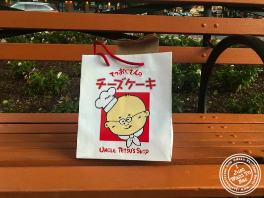 Uncle Tetsu cheesecake in NYC. NY