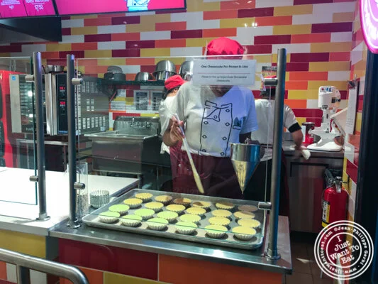 Uncle Tetsu cheesecake in NYC. NY