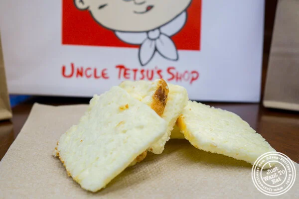 Rusk at Uncle Tetsu cheesecake in NYC. NY