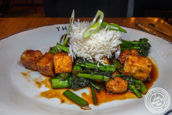Crispy tofu at The Ribbon on the Upper West Side