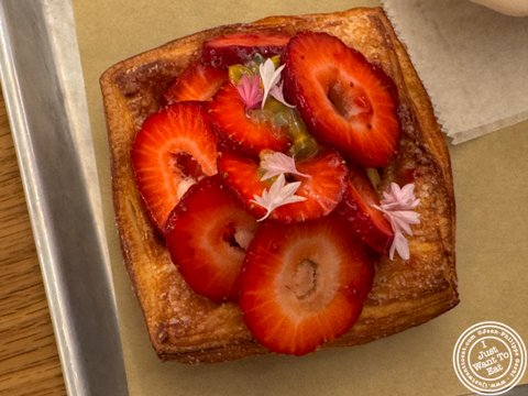 The strawberry tart at @hanisbakerynyc is worth the visit! It has been a while since I had strawberries that delicious and they paid well with their passion fruit cream that was not overpowering or overly tart. A must have!

.
.
.
.
.
#foodblog #food