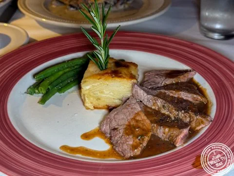 On the blog today, @laripaillenyc , a French restaurant in the West Village where we recently had dinner. There, I had the Noisette d&rsquo;Agneau Brais&eacute;e dans son Jus et Bouqueti&egrave;re ($42) or Loin of lamb in own juice, herbs of Provence