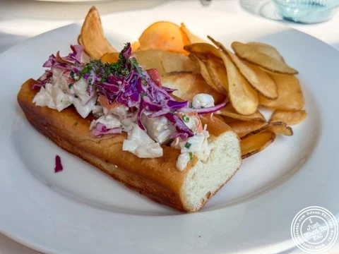 On the blog today, @blueanchorjc in Jersey City where we recently had brunch and dinner. 

Check out what we had there besides this delicious lobster roll ➡ Link in profile
.
.
.
.
.
#ijustwanttoeat #foodblog #foodie #foodiesofinstagram #foodies
#foo