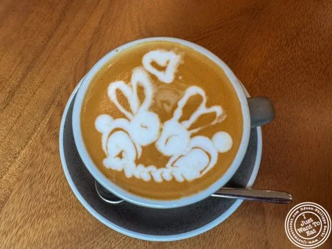 @coffeeprojectny is known for their deconstructed latte, an innovative and fascinating experience that makes this place a must-try destination for any coffee enthusiast! But, their cappuccino and chai latte are not to be ignored.
.
 
.
.
.
.
.
#foodb