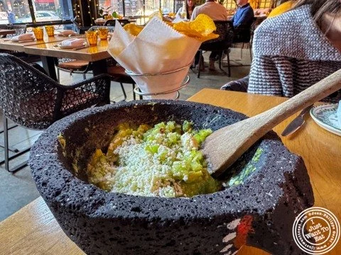 🥑 Have you ever had guacamole so good it makes you pause mid-bite? 😍

A couple of weeks ago, at Oyamel in Hudson Yards, we dove into the creamiest, freshest guacamole &mdash; bright lime, perfect heat, and that irresistible scoop-with-a-chip moment