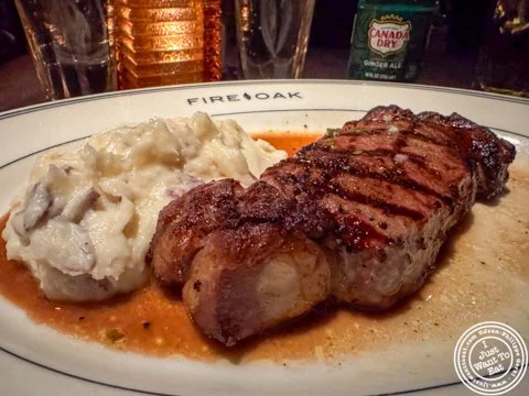 Looking for a go‑to spot in Jersey City that never disappoints? 🌆🥩

@fireandoak inside the Westin has been one of my favorites for years &mdash; consistently great steaks, cozy atmosphere, and always a solid meal. This time the Sterling ribeye was 