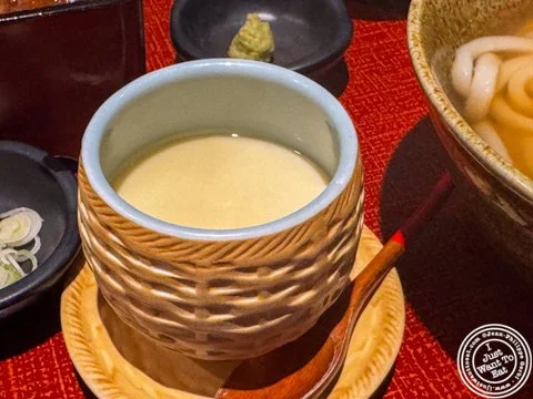 ✨ Steaming, silky, and absolutely soul‑warming &mdash; the Chawanmushi at @ootoya_us is a must‑try in Times Square! 🍮🍲
This traditional Japanese savory egg custard is gently steamed until ultra‑smooth, and a delicate dashi broth that melts on your 