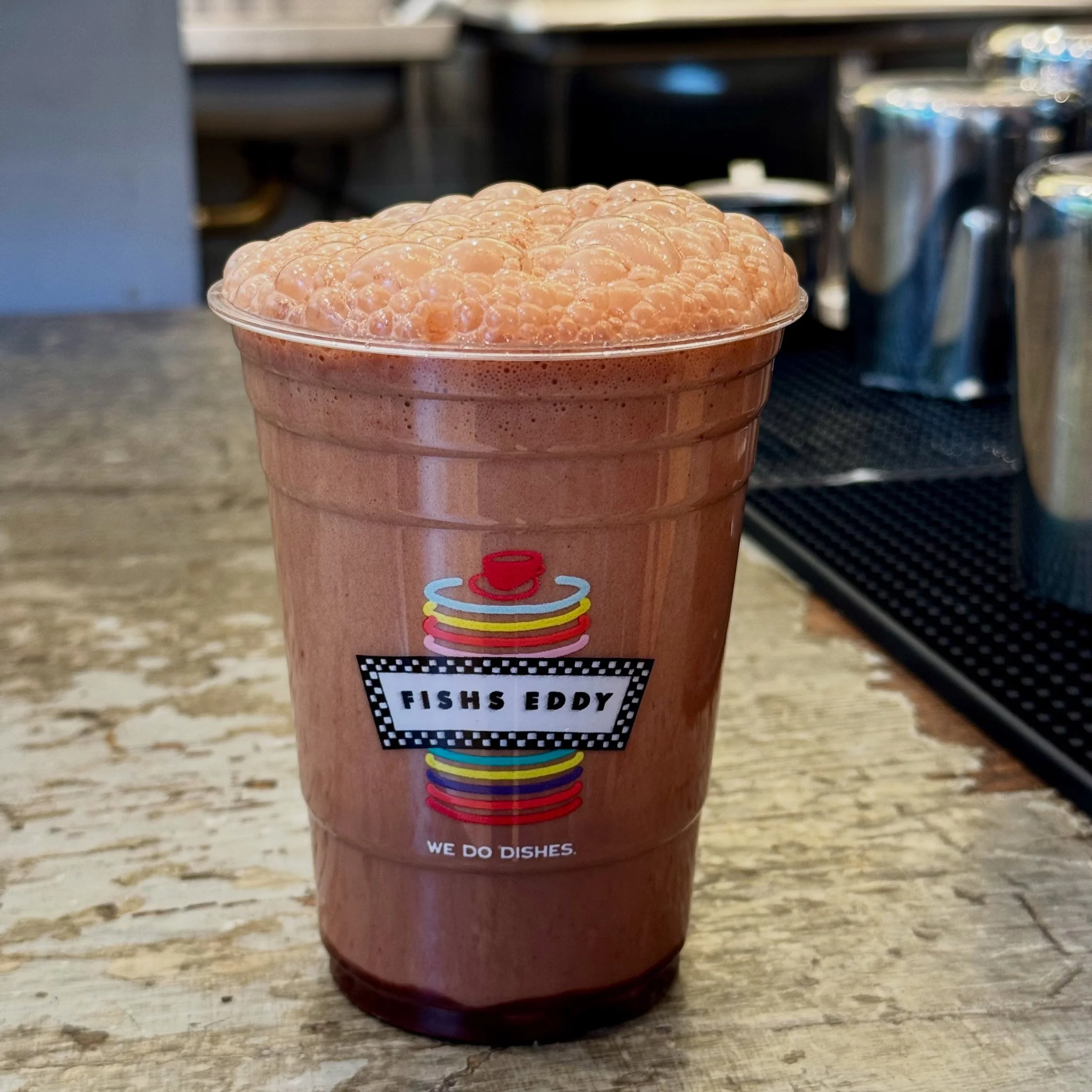 🥤 Have you ever tasted a piece of New York City history in a single sip?

🍫 The chocolate egg cream &mdash; no eggs, no cream, just pure NYC magic &mdash; has been fueling the boroughs since the late 1800s. Born in the Jewish candy stores of the Lo