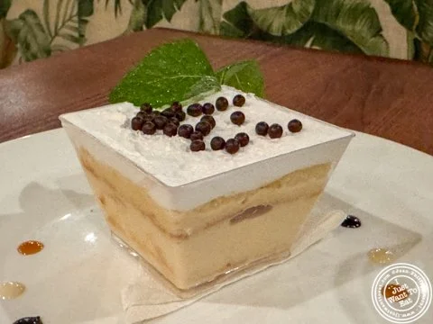 The **tres leches cake** at **@rumbacubana** in Jersey City was pure dessert bliss 😍🍰🇨🇺 
Soft, airy sponge soaked in three kinds of milk, this cake is the perfect mix of **sweet, creamy, and melt‑in‑your‑mouth** goodness. Every bite is ultra‑mois