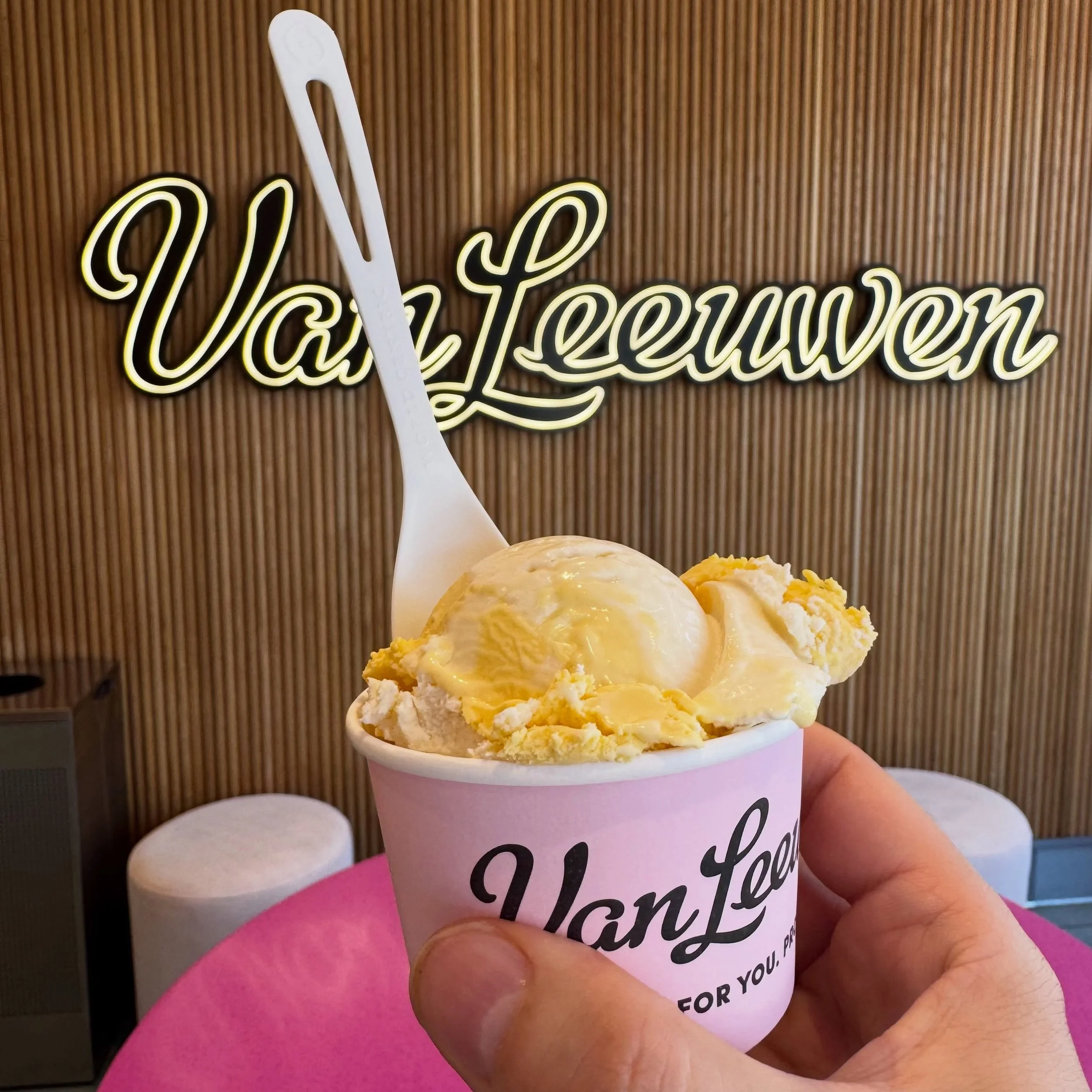 🍦🥭 NATIONAL ICE CREAM DAY DONE RIGHT 🥭🍦

Celebrated the best way I know how &mdash; a scoop of Van Leeuwen&rsquo;s mango sticky rice ice cream 😍🌴 This one is a whole vacation in a cup: sweet, tropical mango swirled through a rich coconut-forwar
